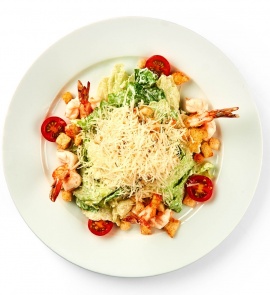 Цезарь с креветками